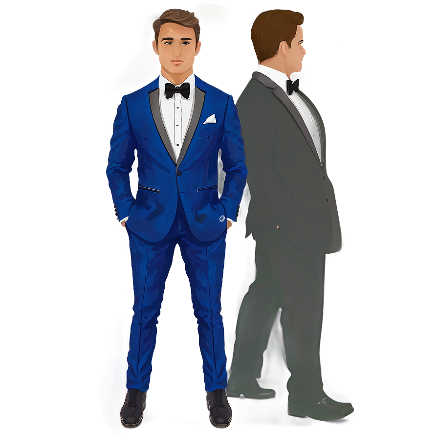 Tuxedo Style For Young Men Png Kea