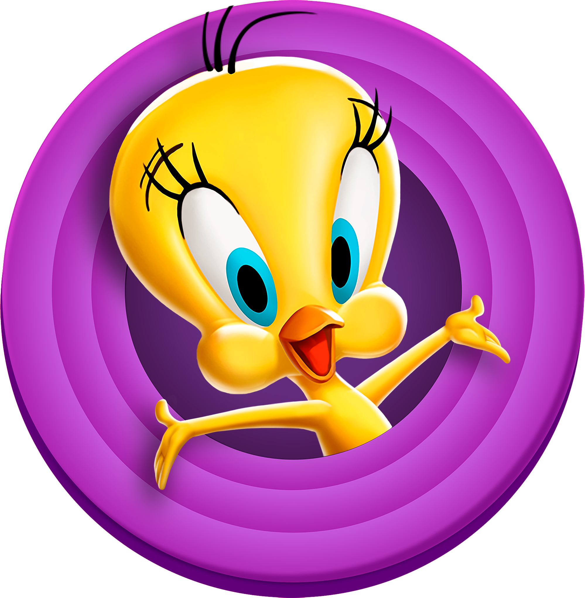 Tweety Bird Happy Pose