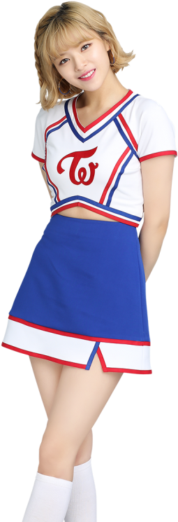 Twice Member Cheerleader Outfit