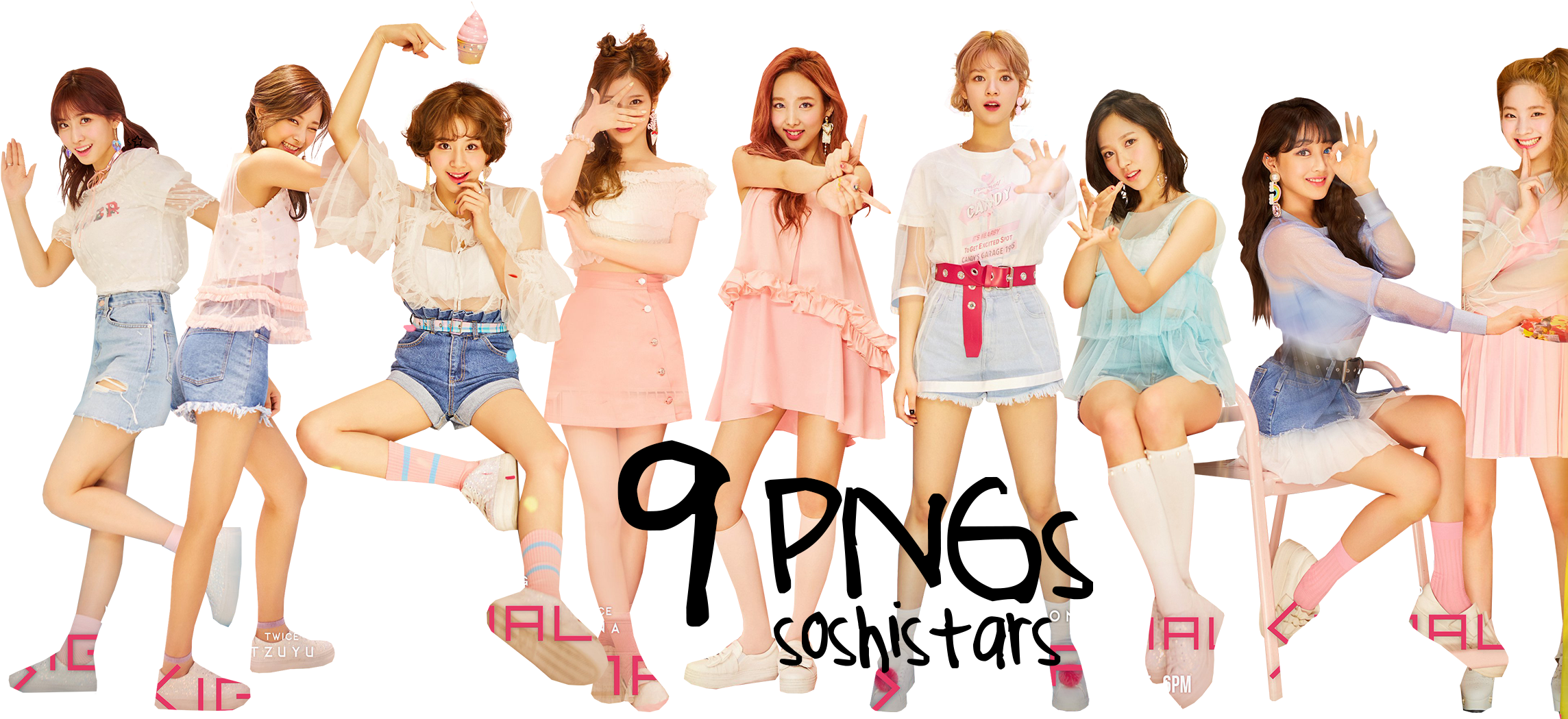 Twice Members Pastel Outfits