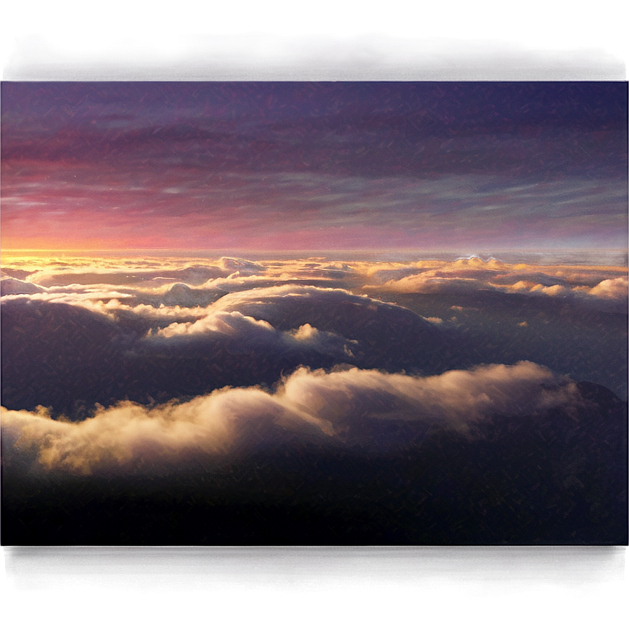 Twilight Cloudy Horizon Png Lih