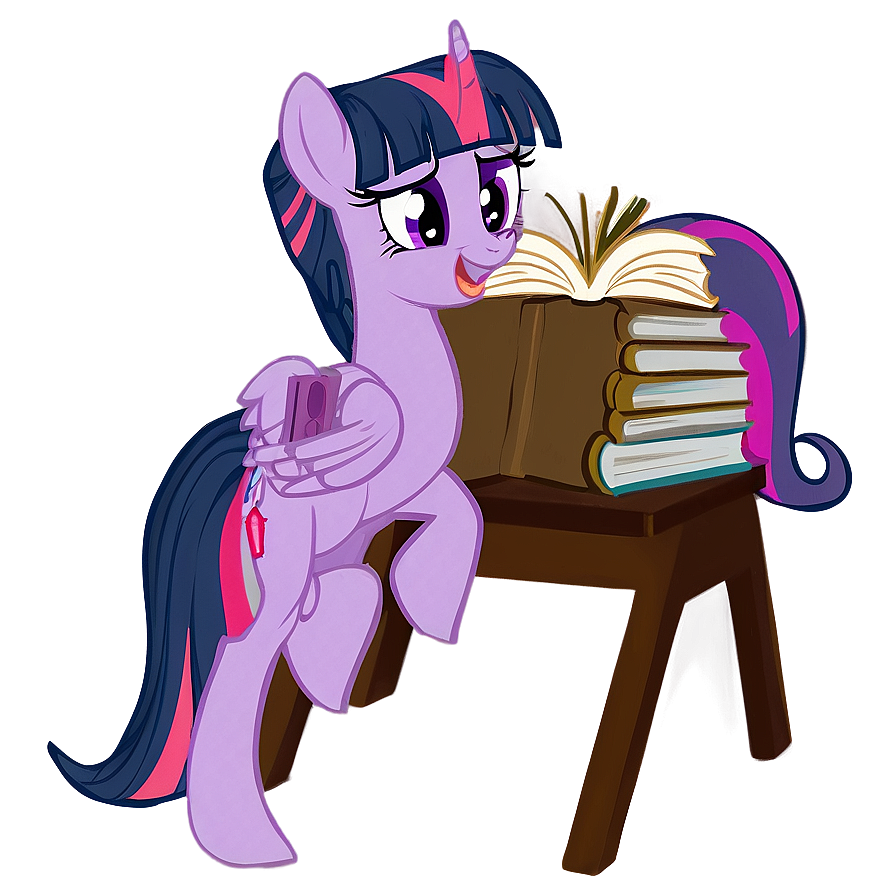 Twilight Sparkle Bookworm Png 46