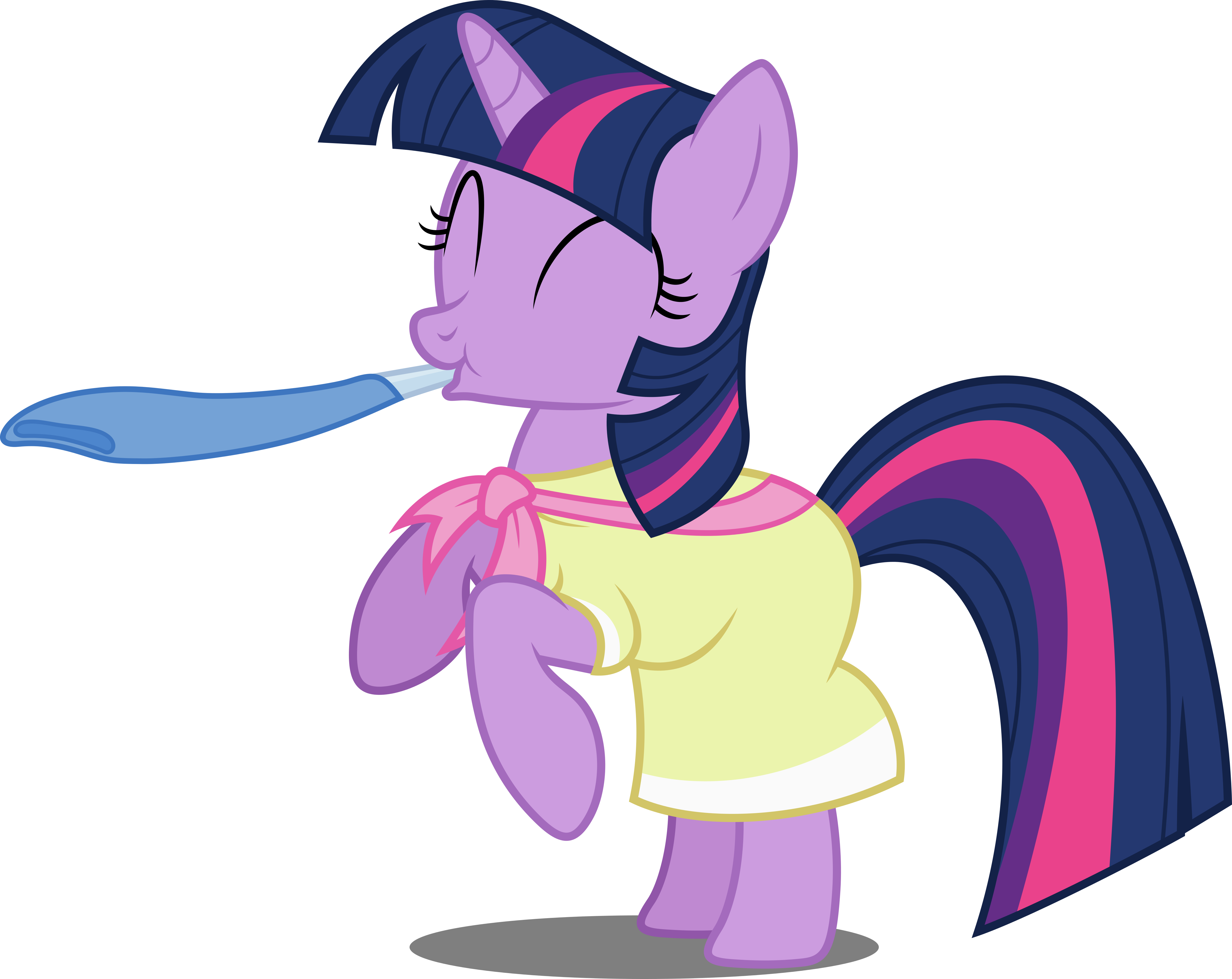 Twilight Sparkle With Toothbrush