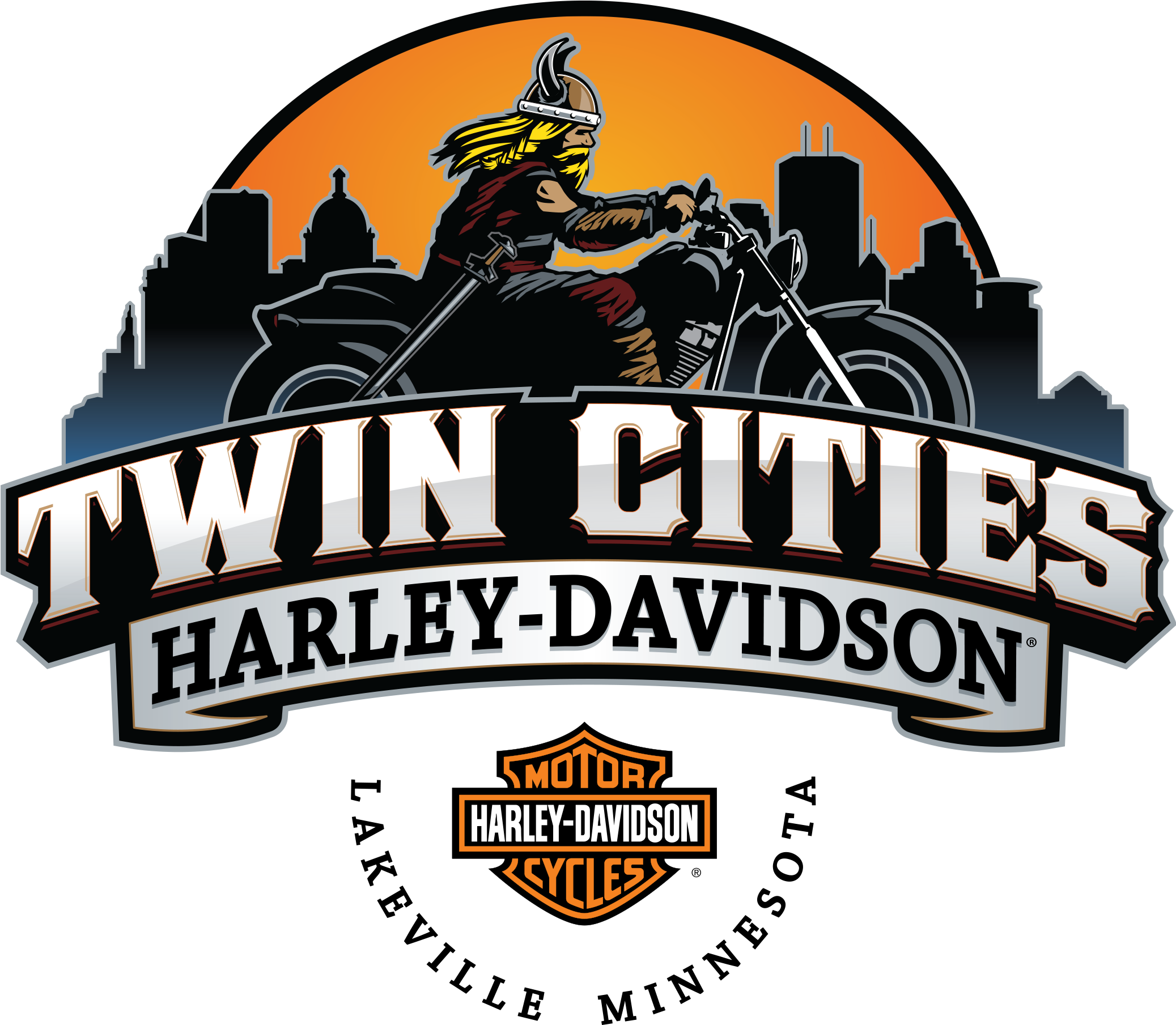 Twin Cities Harley Davidson Logo