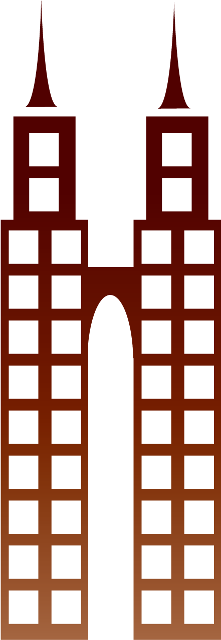 Twin Towers_ Silhouette_ Graphic