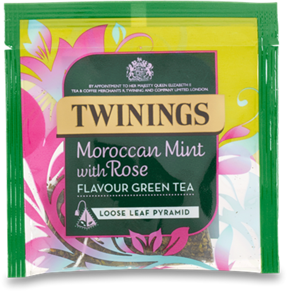 Twinings Moroccan Mint Rose Green Tea Pyramid