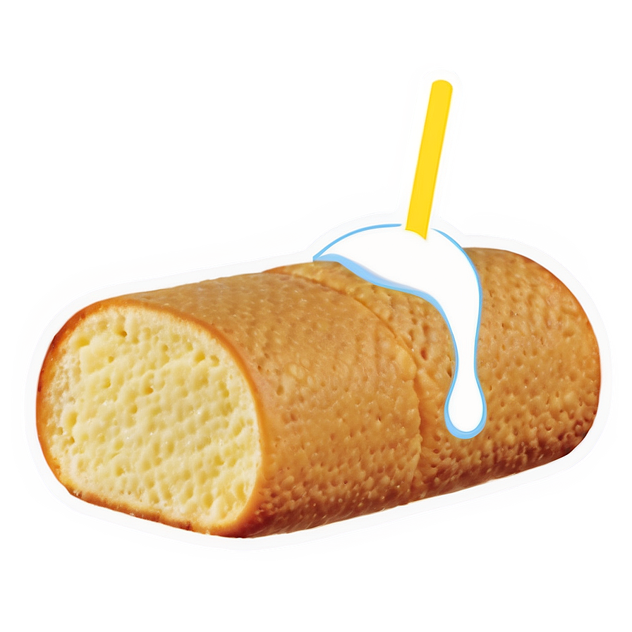 Twinkie Cream Filling Illustration