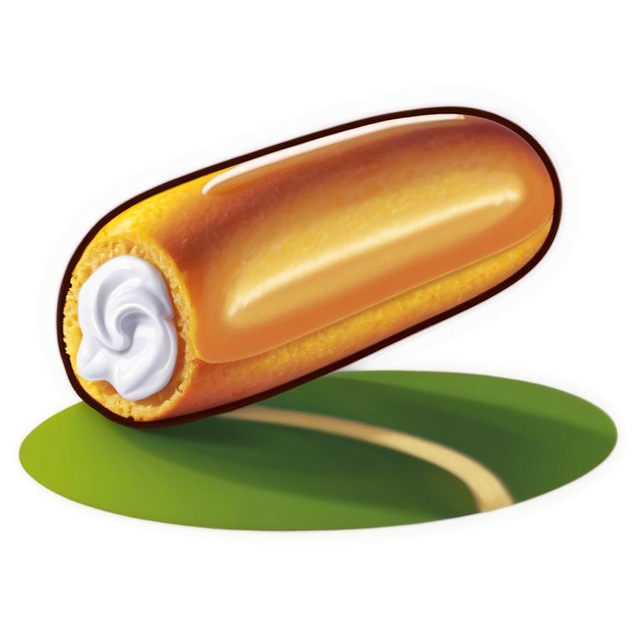 Twinkie Snack Cake Illustration