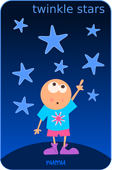 Twinkle Stars Animated Character