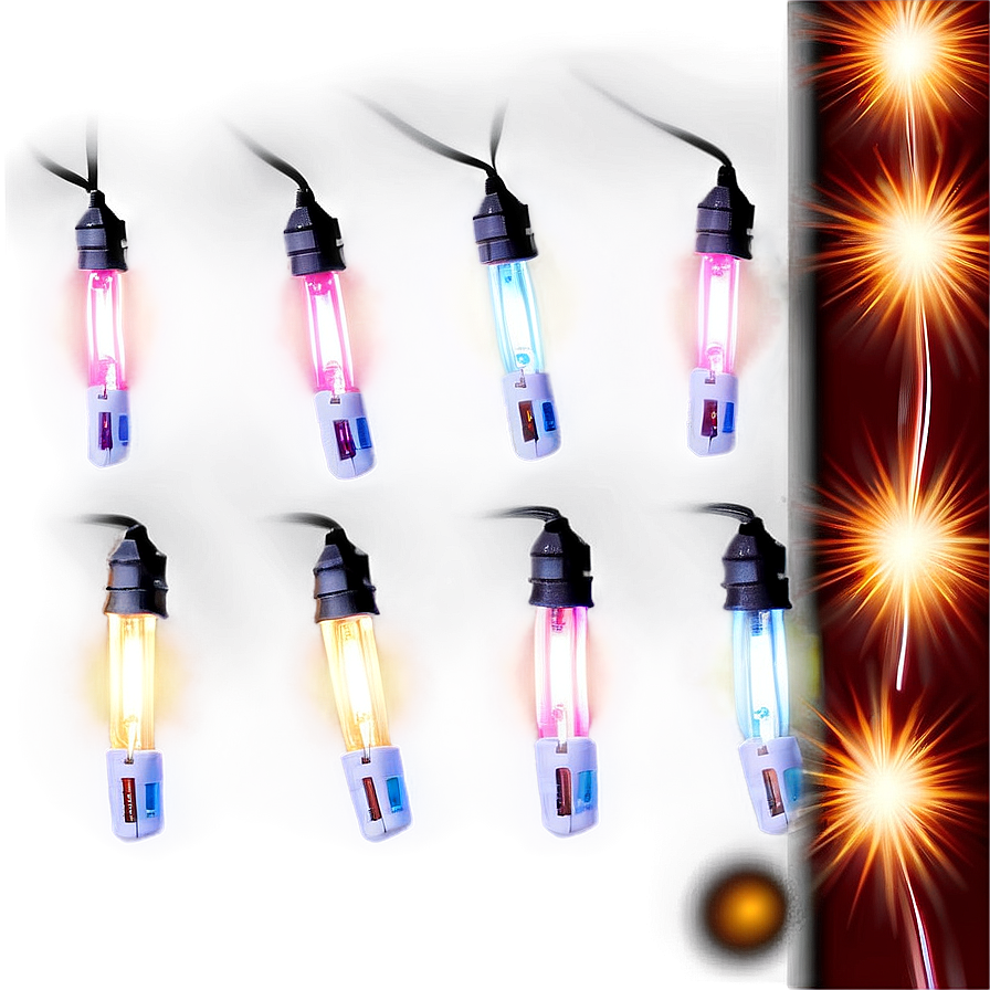 Twinkling Christmas Lights Png Gnu27