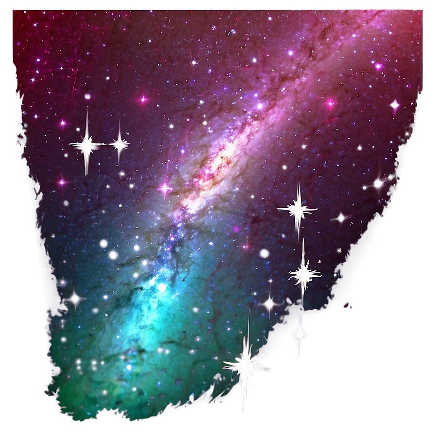 Twinkling Galaxy Stars Effect Png Twd