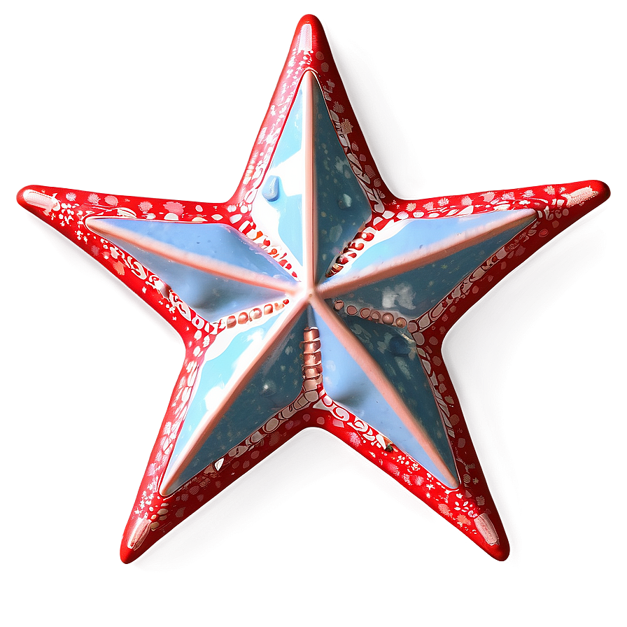 Twinkling Red Star Png Rvx