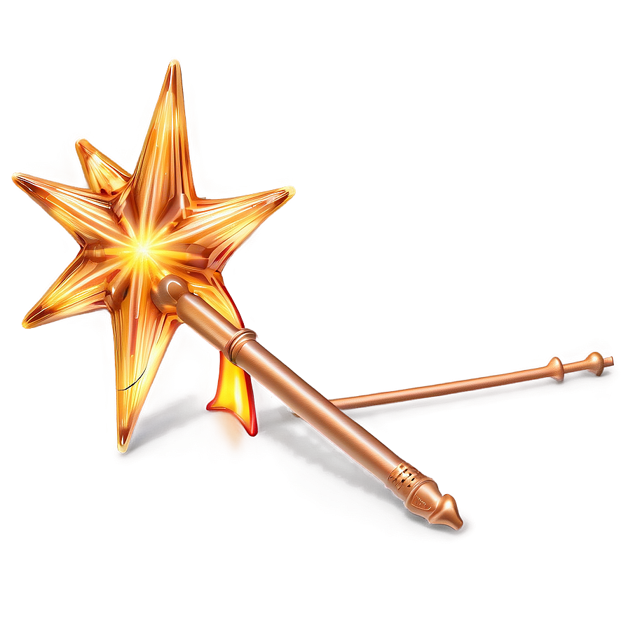 Twinkling Star Wand Png 78