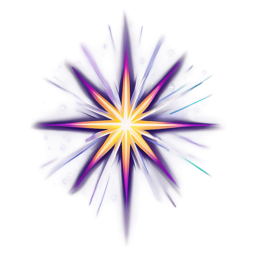 Twinkling Starburst Emblem Png 05252024