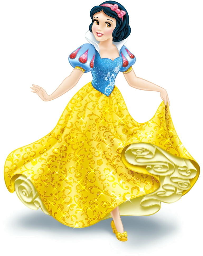 Twirling Snow White Character