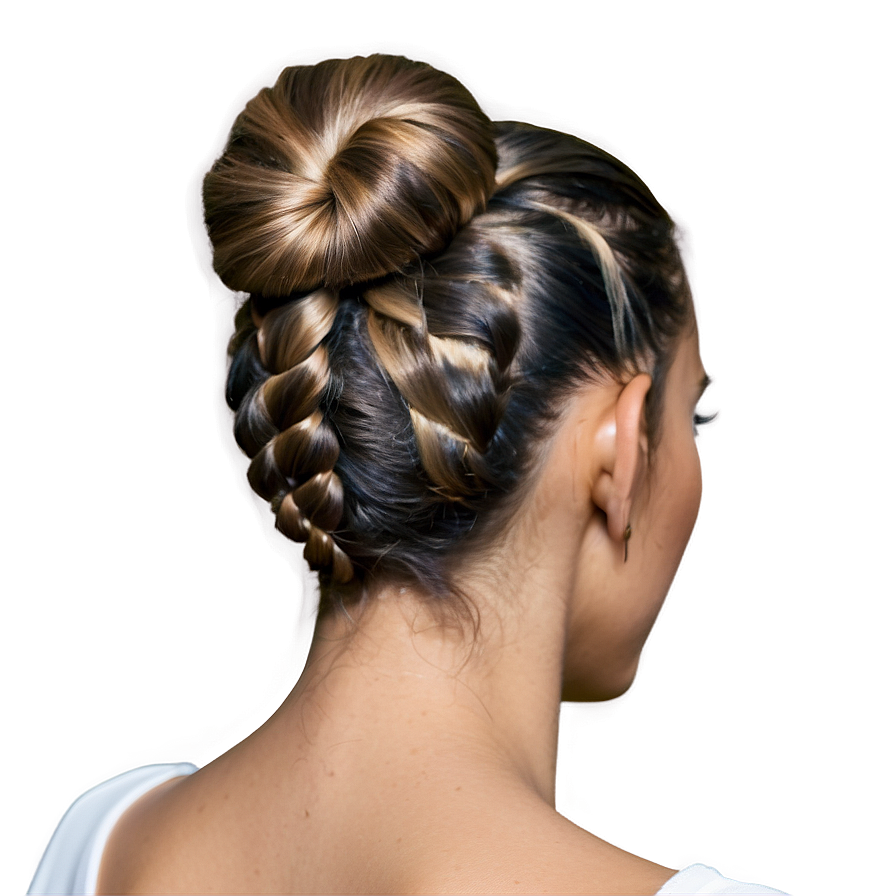 Twisted Ponytail Technique Png 72