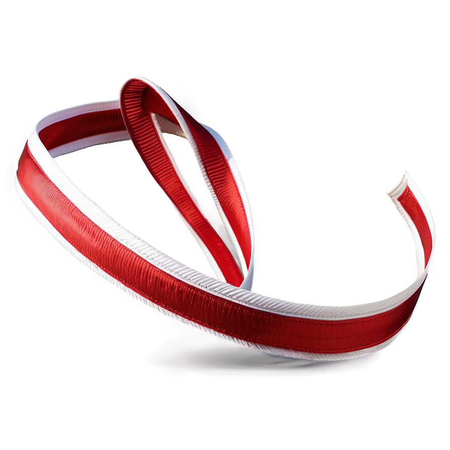 Twisted Red Ribbon Png 37