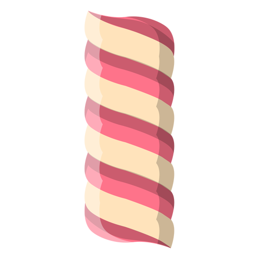 Twisted Striped Marshmallow