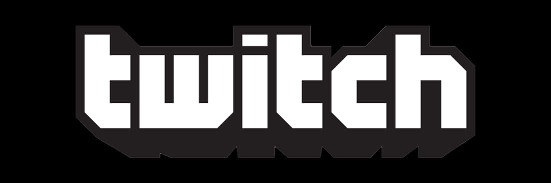 Twitch Logo Blackand White