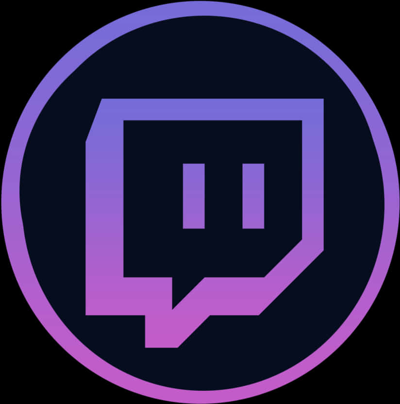 Twitch Logo Glitch Icon