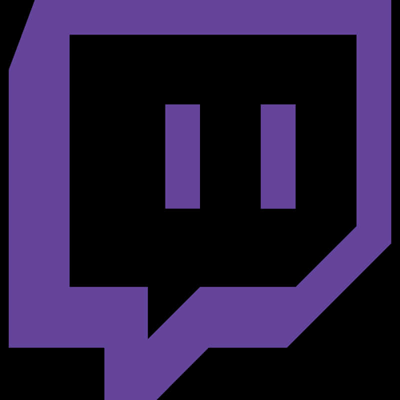 Twitch Logo Purple Background