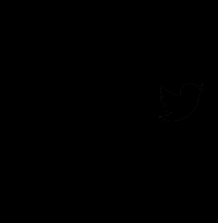 Twitter Icon Black Background