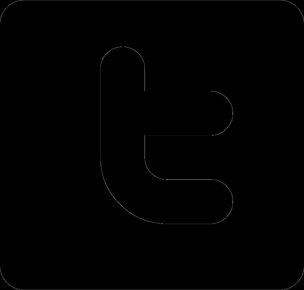 Twitter Logo Black Silhouette