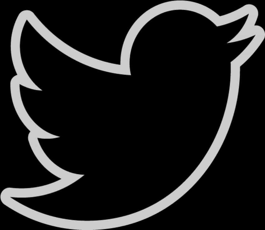 Twitter Logo Black Silhouette