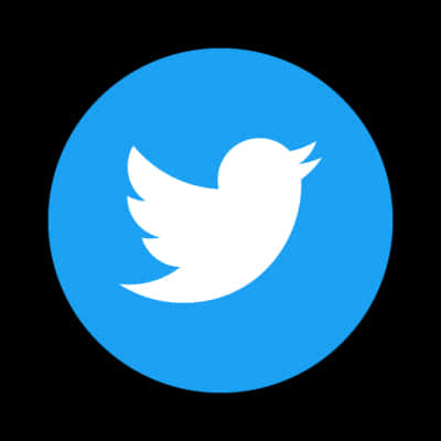 Twitter Logo Blue Background