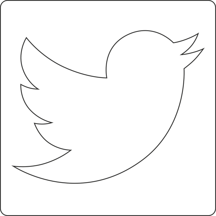 Twitter Logo Silhouette