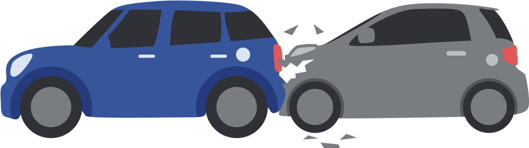 Two Car Collision Illustration