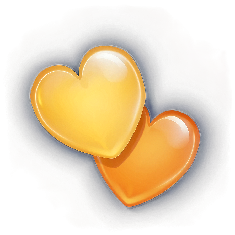 Two Hearts Emoji Png Clipart 05042024