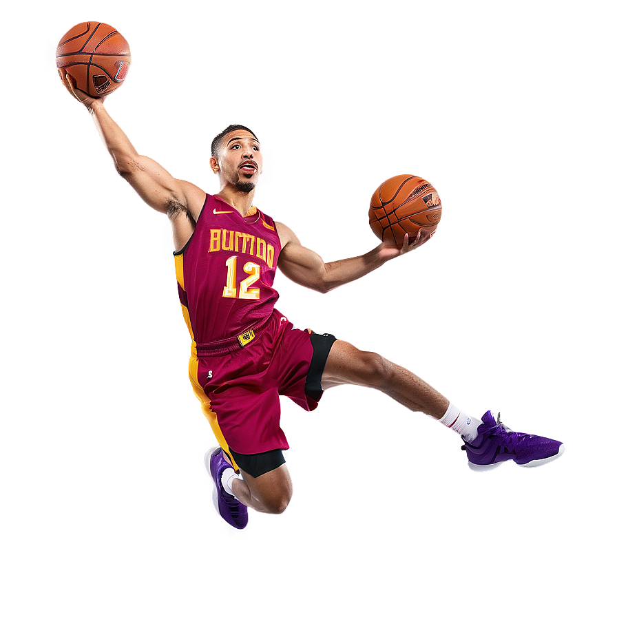 Tyrese Haliburton Dunk Action Png 06132024