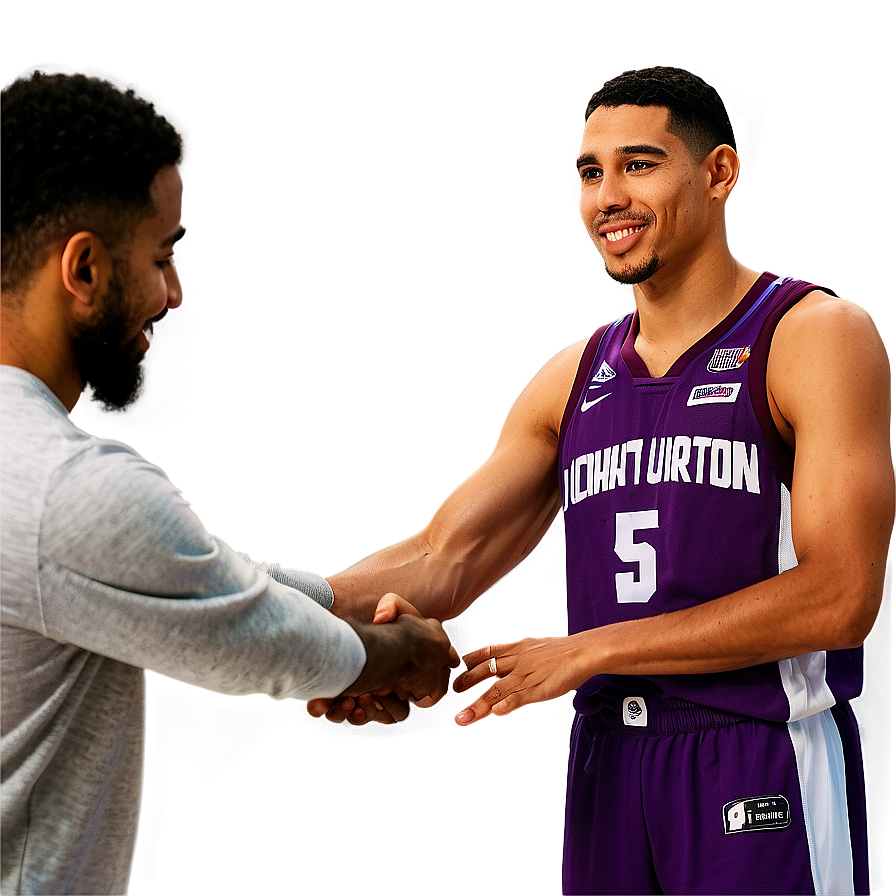 Tyrese Haliburton Signature Handshake Png Vwq