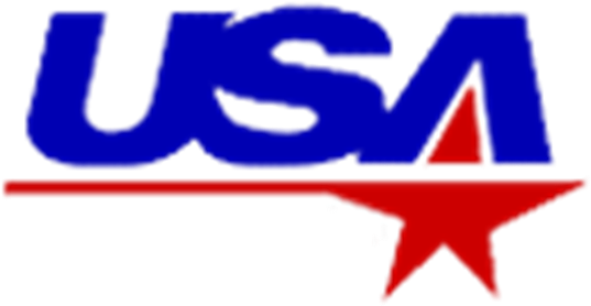 U S A Logo Red Blue Star