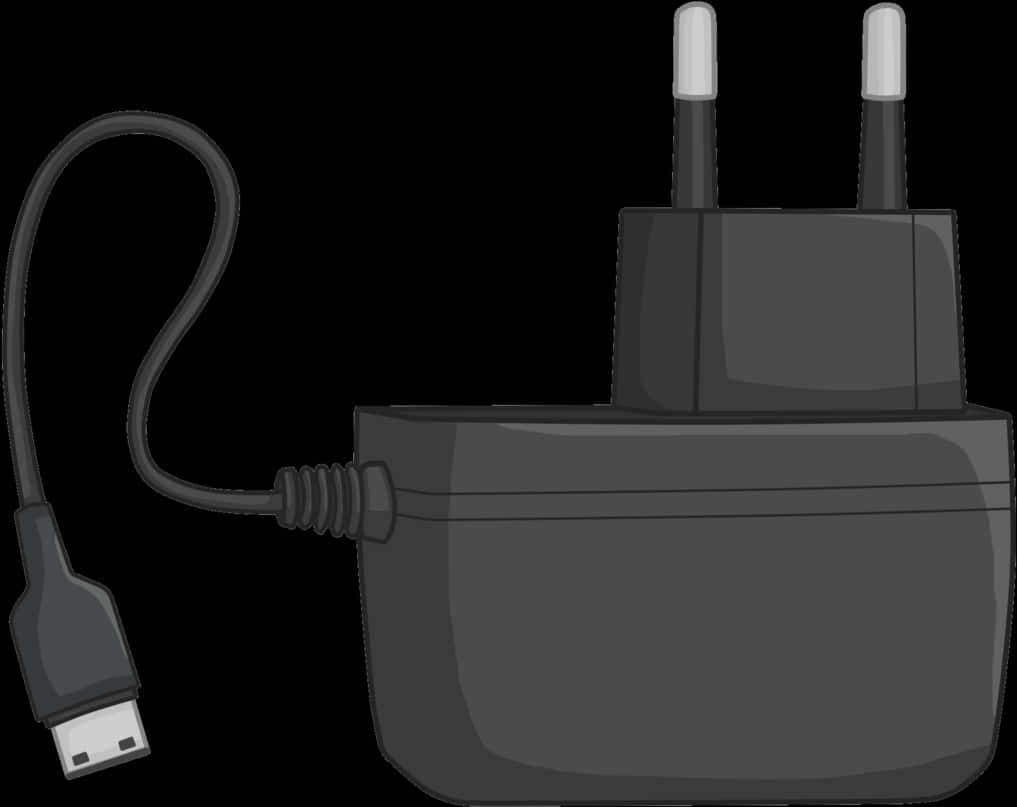 U S B Phone Charger Graphic