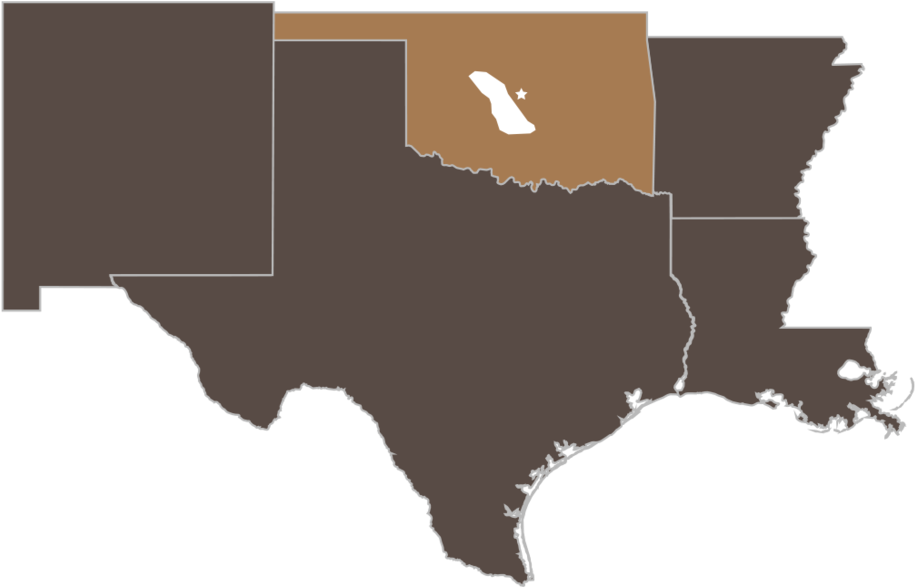 U S Gulf Coast Oil Production Map