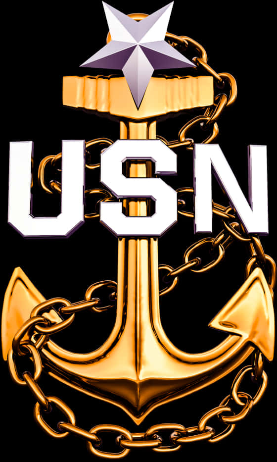U S N Anchor Emblem