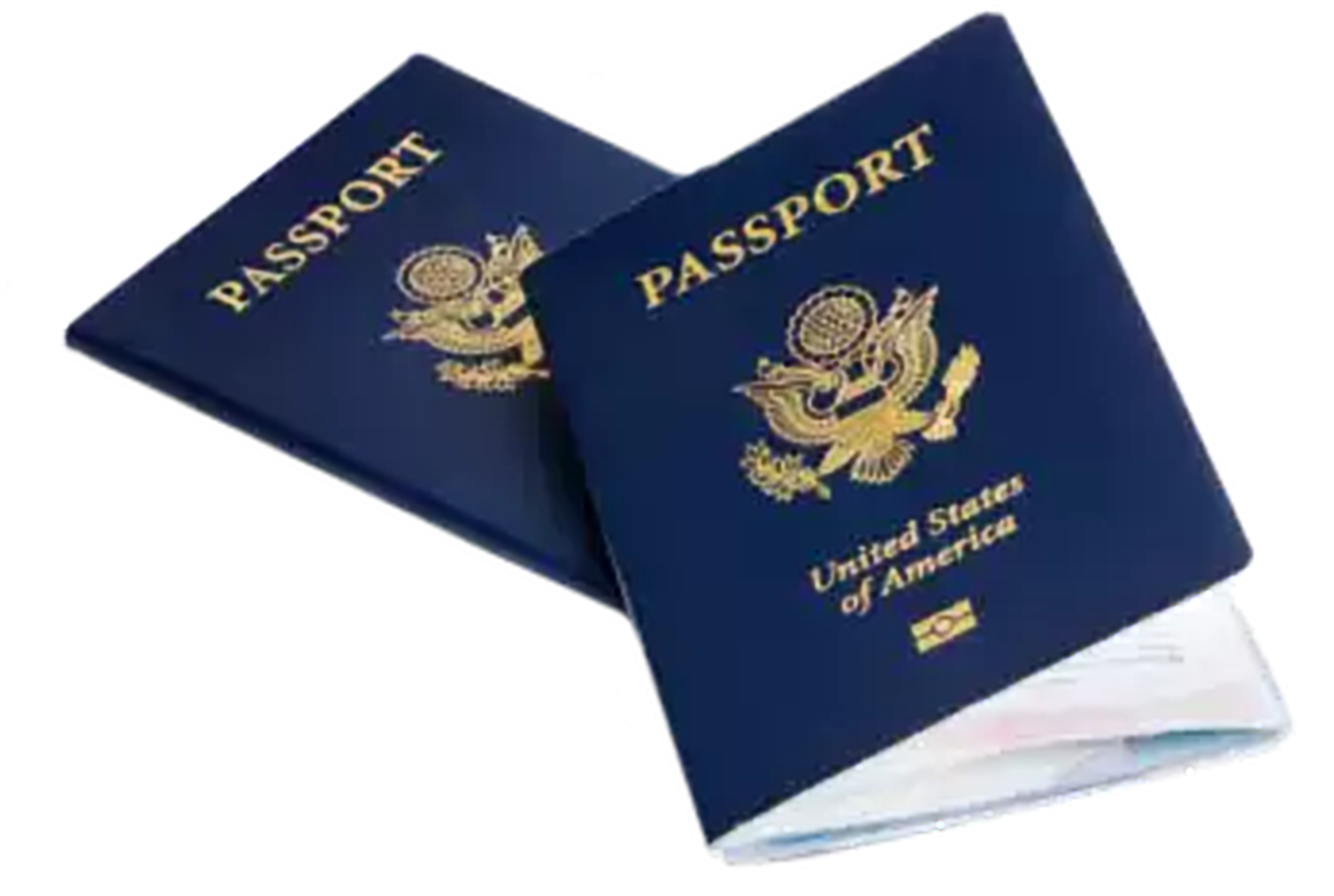 U S Passports Stacked