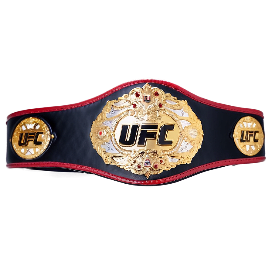 Ufc Elite Championship Belt Png Bgl