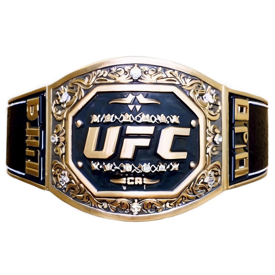 Ufc Historic Champion Belt Png 06132024