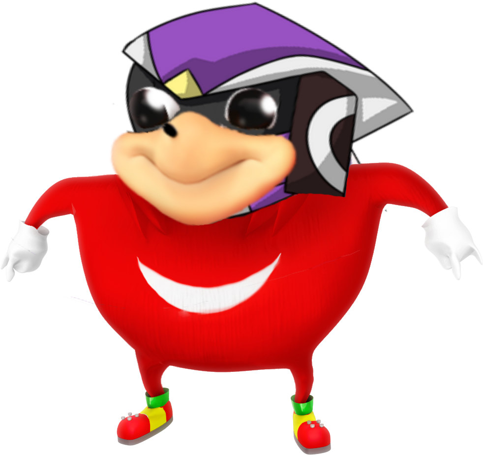 Ugandan Knuckles Meme Character