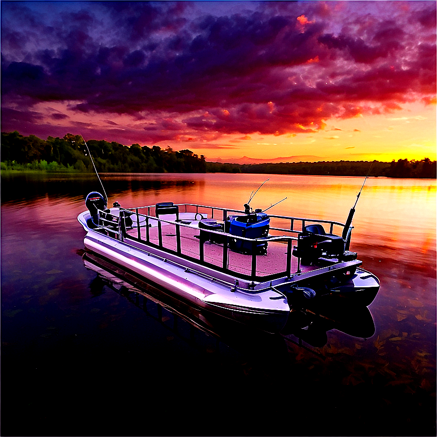 Ultimate Fishing Pontoon Setup Png Nck