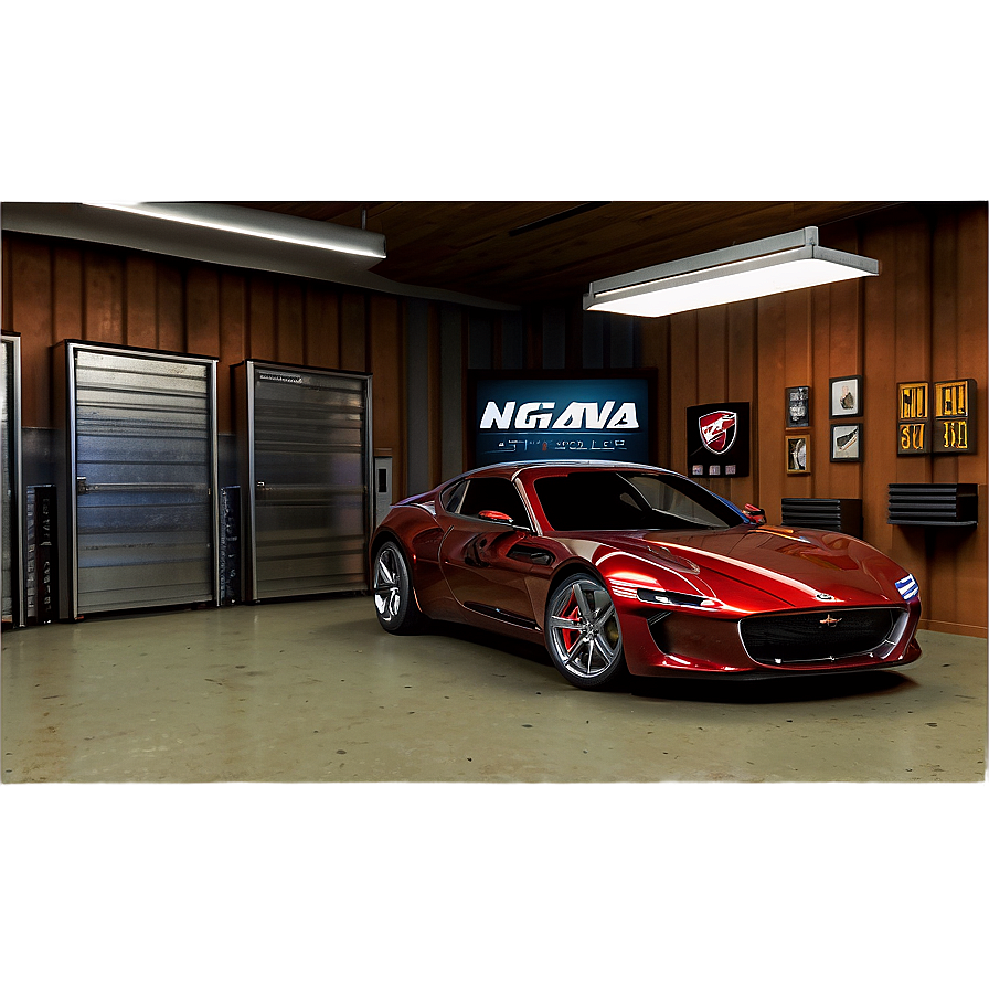 Ultimate Man Cave Garage Png 15