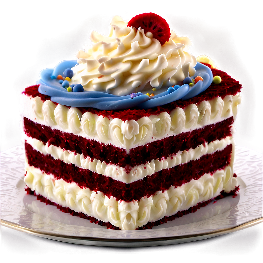 Ultimate Red Velvet Cake Png 14