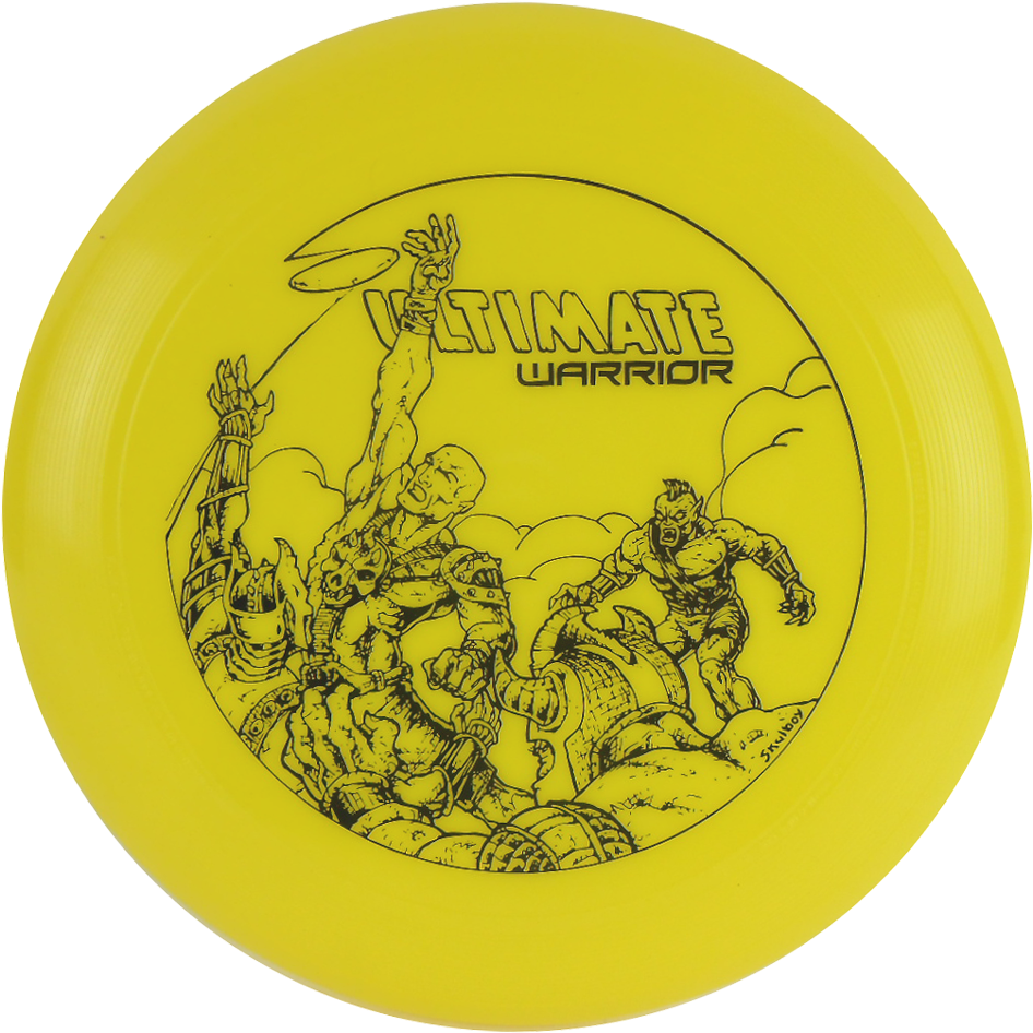 Ultimate Warrior Frisbee Design