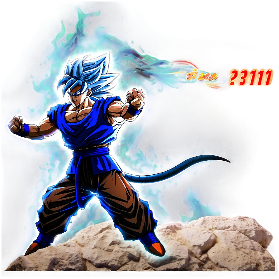 Ultra Instinct Goku Silhouette Png Iss75