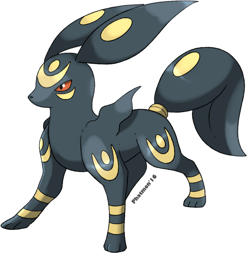 Umbreon Pokemon Illustration