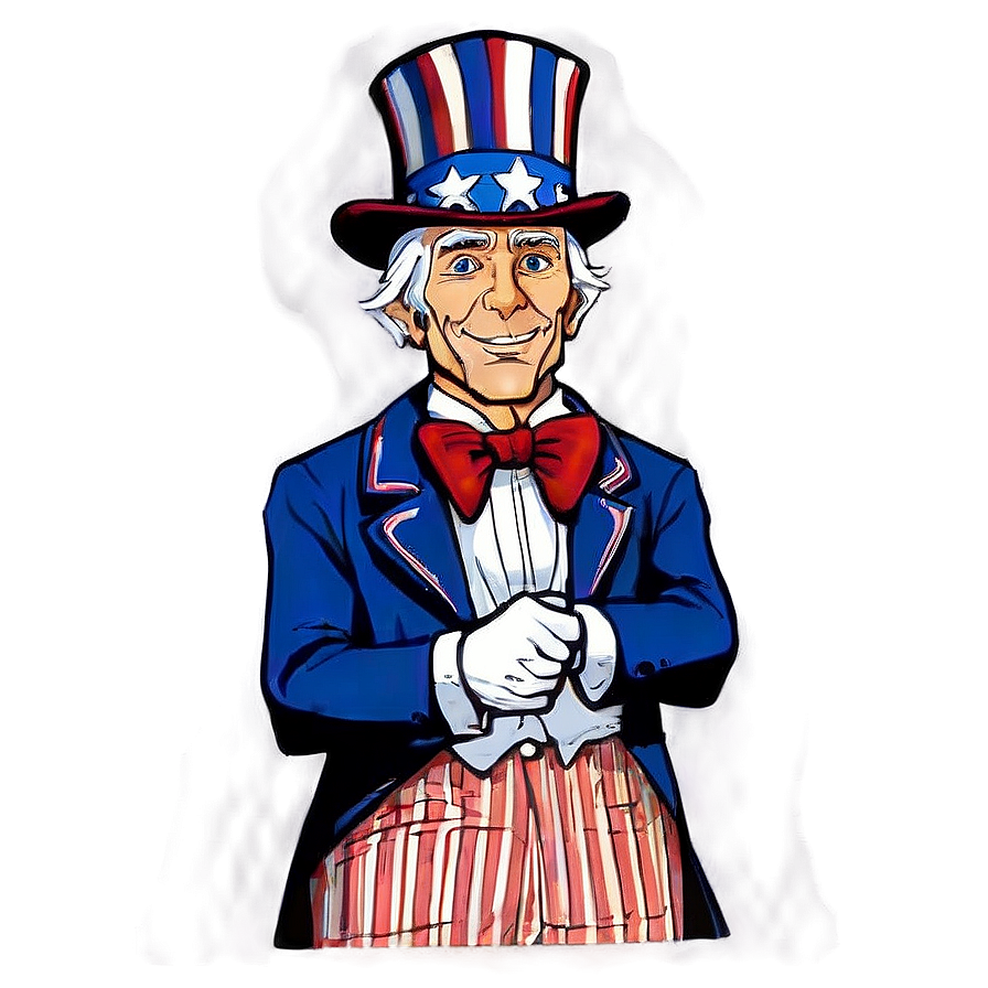 Uncle Sam Independence Day Png Pde