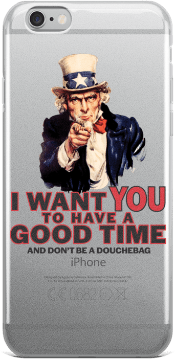 Uncle Sam Phone Case Design